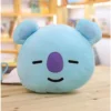 30 40Cm Kpop Bt21 Star Plush Toys Decorative Pillows Cartoon Stuffed Animal Sheep Koala Rabbit Dog 5 - BT21 Merch