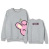 New Bt21Ed Kawaii Anime Y2K Cotton Thin Round Neck Sweater Cartoon Cute Couple Tops Clothing for 22 - BT21 Merch